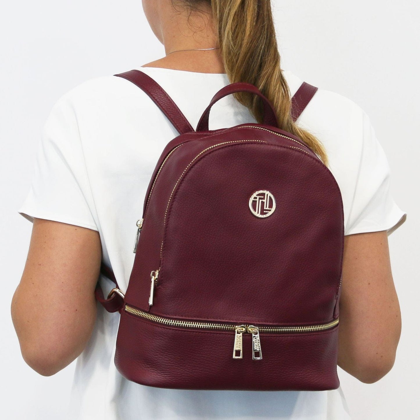 Leather backpacks for women TL Bag - Soft leather backpack | TL142280 San Rocco Italia