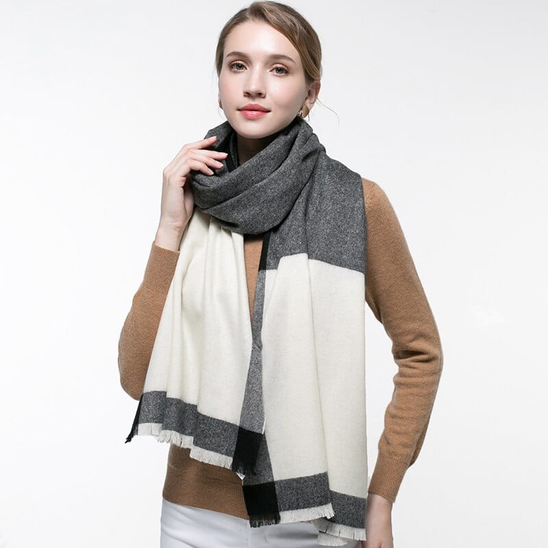 100% Cashmere Shawl and Wrap | 200x60cm - - San Rocco Italia
