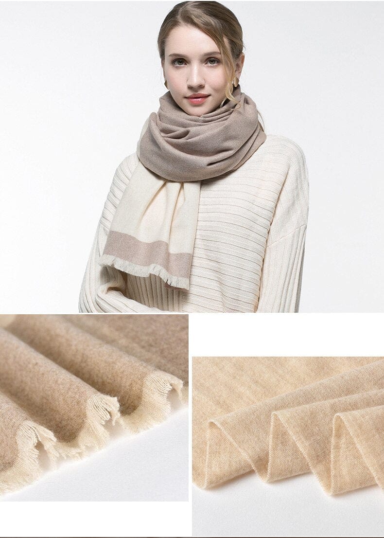 100% Cashmere Shawl and Wrap | 200x60cm - - San Rocco Italia