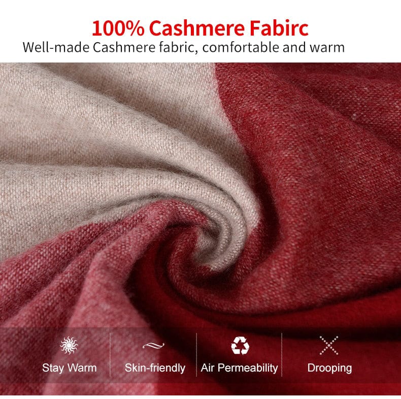100% Cashmere Shawl and Wrap | 200x60cm - - San Rocco Italia