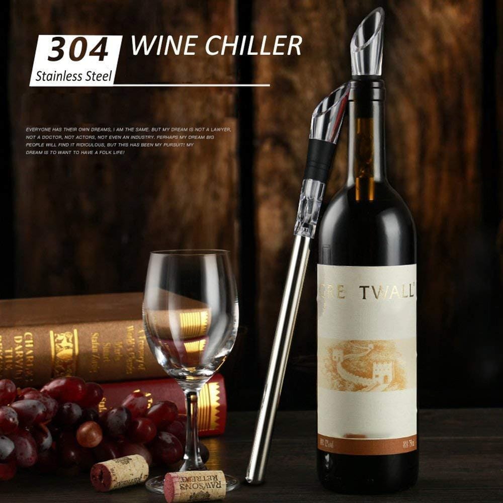Wine Chilling Pour Spout - www.sanroccoitalia.it - Barware