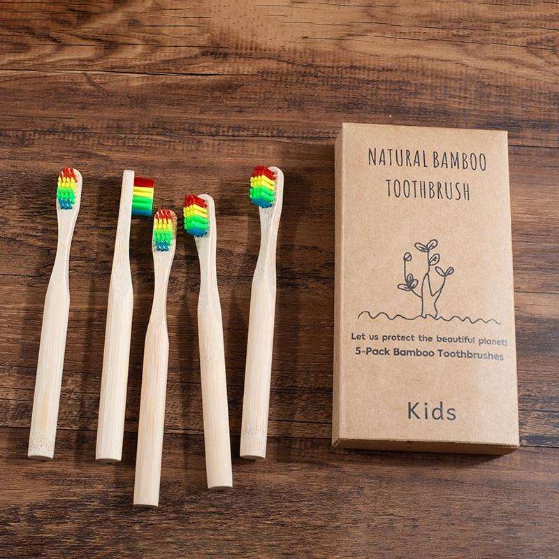 Bamboo Toothbrushes - Soft Bristles - Premium Bath - Just €9.95! Shop now at San Rocco Italia