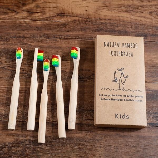 Bamboo Toothbrushes - Soft Bristles - Premium Bath - Just €9.95! Shop now at San Rocco Italia