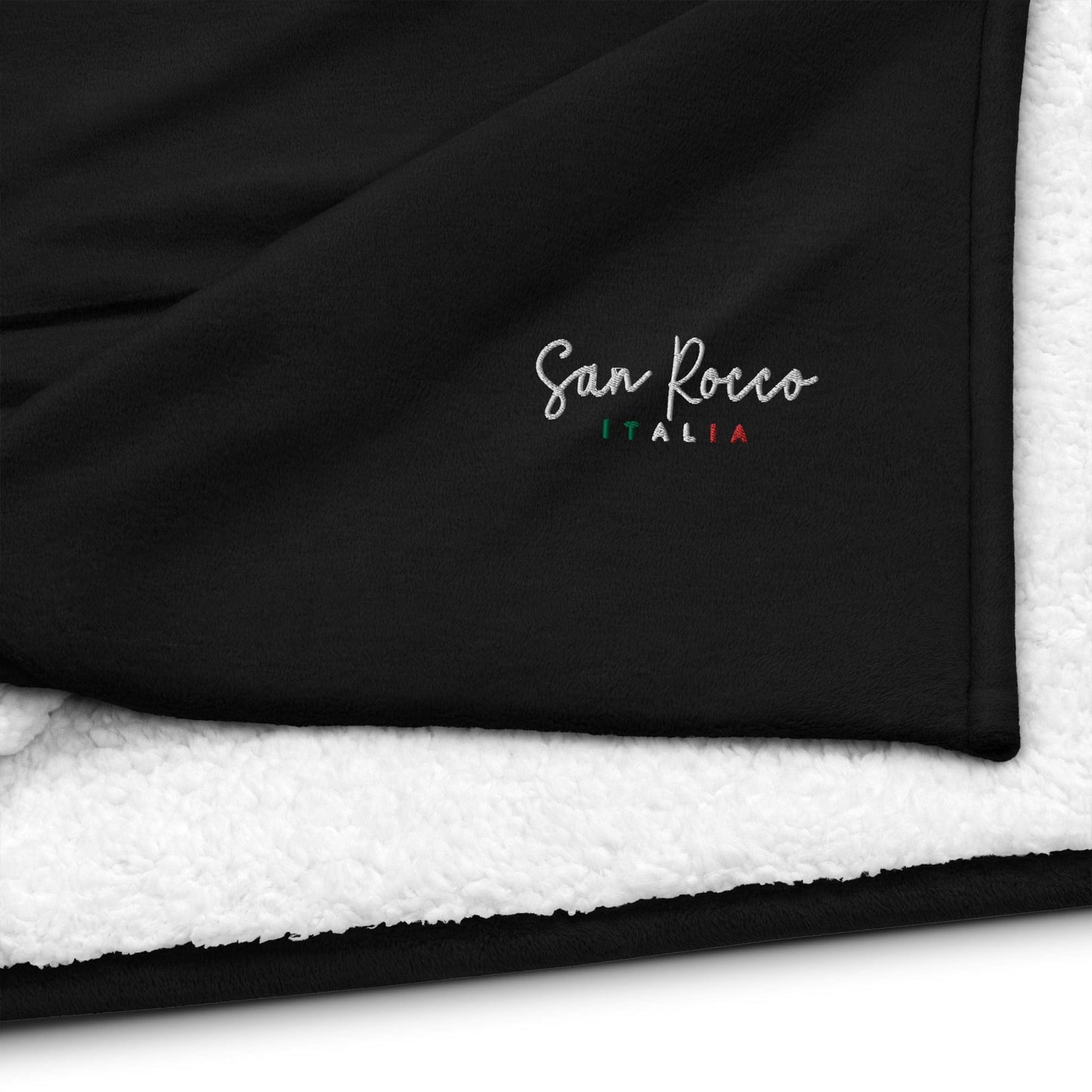 Premium San Rocco Italia sherpa blanket - Blanket - San Rocco Italia