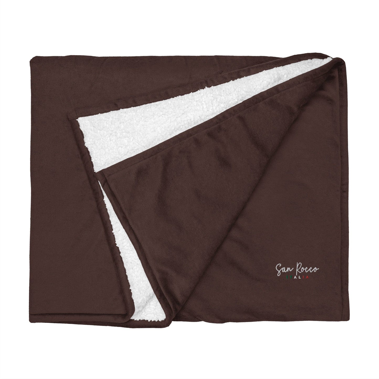 Premium San Rocco Italia sherpa blanket - Blanket - San Rocco Italia