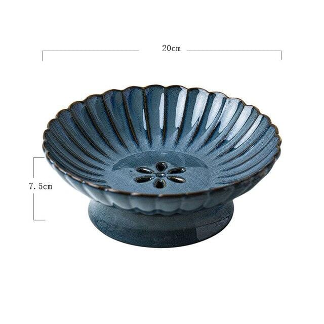 Chrysanthemum Fruit Bowl with Drain Holes - Premium Bowl - Just €55.95! Shop now at San Rocco Italia