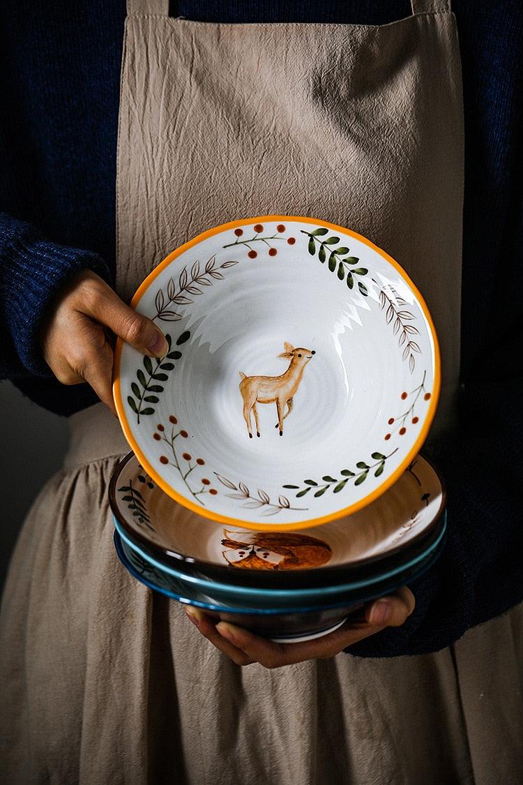 Hand-Painted Animal Bowls and Cups - Bowl - sanroccoitalia.it