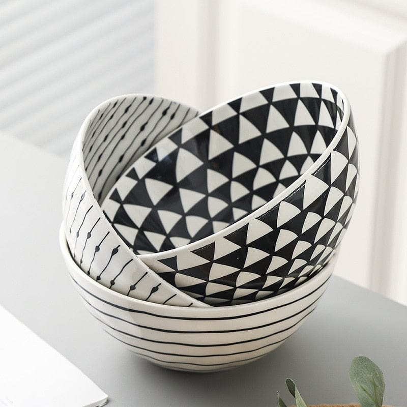 Large Hand Painted Bowls - 1,100 ml (approx. 37 oz.) - Bowls - San Rocco Italia
