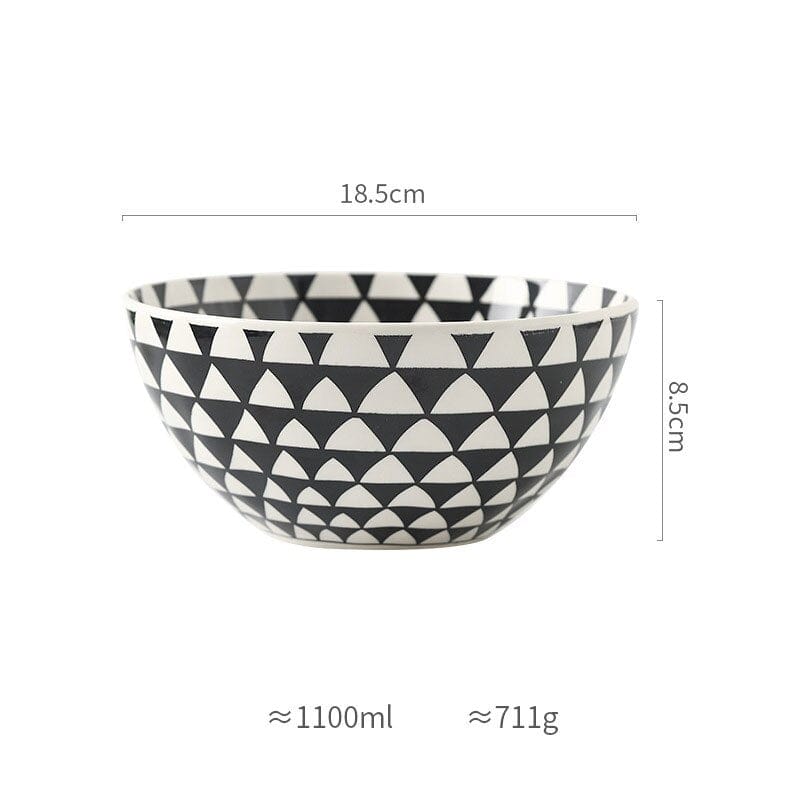 Large Hand Painted Bowls - 1,100 ml (approx. 37 oz.) - Bowls - San Rocco Italia