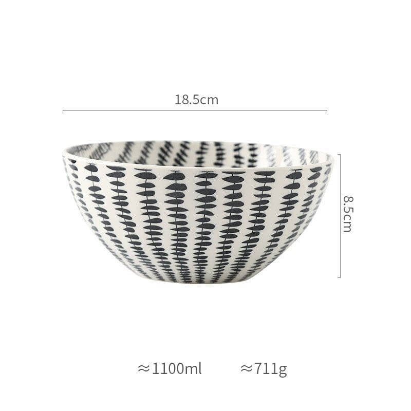 Large Hand Painted Bowls - 1,100 ml (approx. 37 oz.) - Bowls - San Rocco Italia