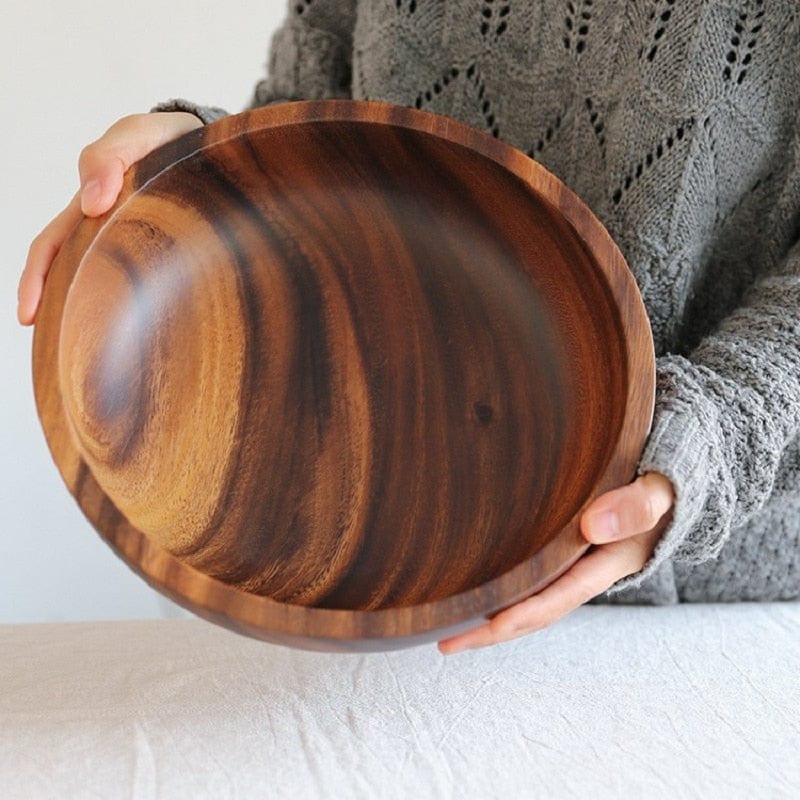 Solid Acacia Wood Nesting Bowls - San Rocco Italia