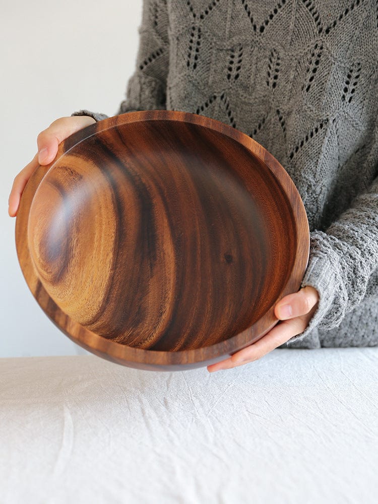 Solid Acacia Wood Nesting Bowls - San Rocco Italia