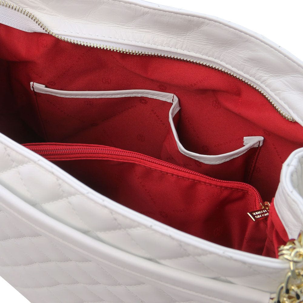 TL Bag - Soft quilted leather bucket bag - Large | TL142237 - Premium Bucket Bag - Just €153.72! Shop now at San Rocco Italia