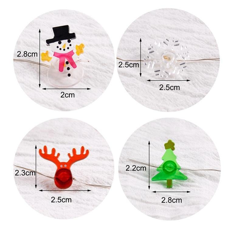 Snowflake, Christmas Tree, Snowman, Reindeer, and More Christmas Light - Premium Christmas Lights - Just €18.95! Shop now at San Rocco Italia