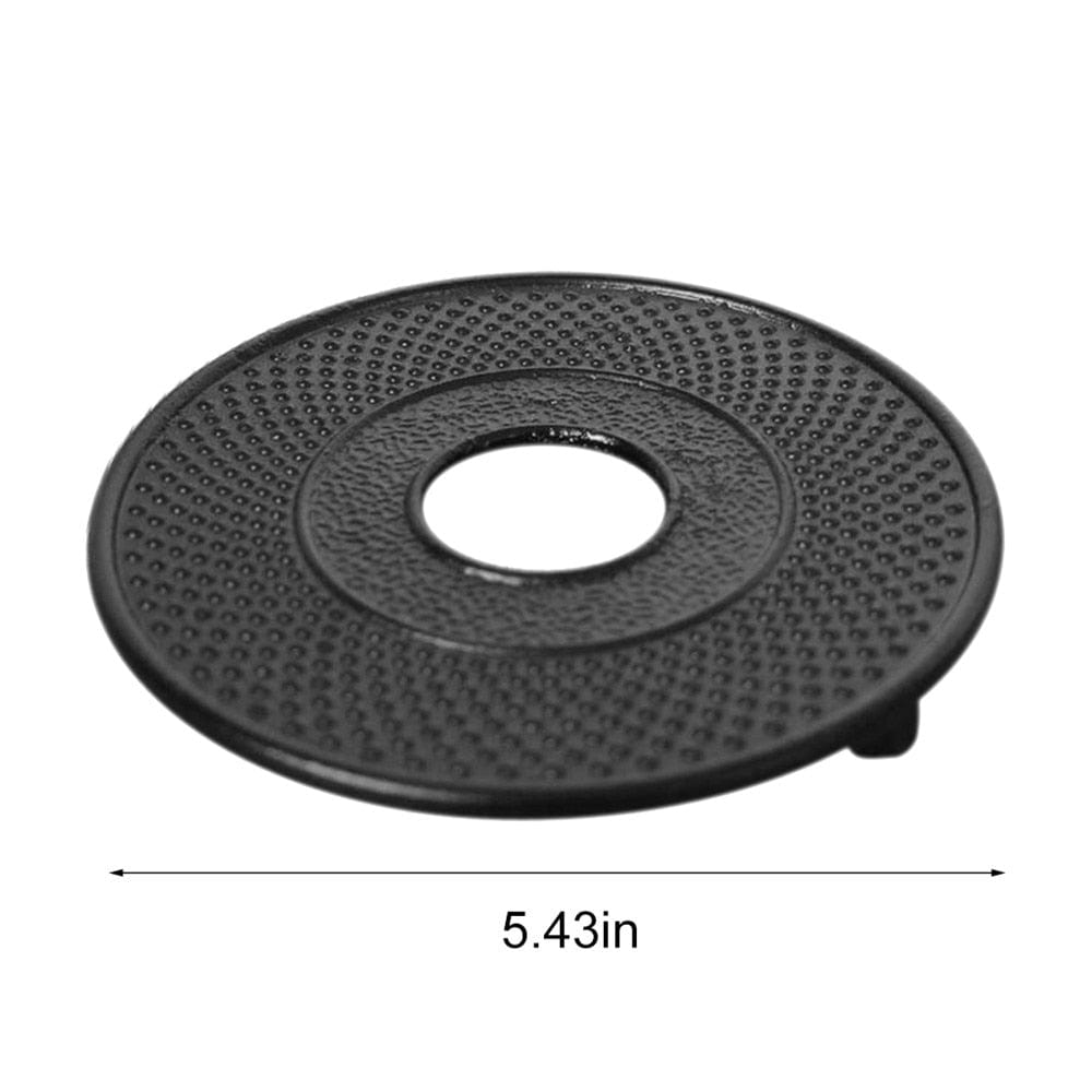 Chrysanthemum Cast Iron Trivet with Legs | 13.8 cm (5.43 inches) - Premium - Just €28.95! Shop now at San Rocco Italia