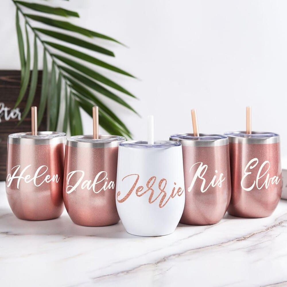Personalised Stemless Wine Tumbler | 12oz - Premium Cups - Just €28.95! Shop now at San Rocco Italia