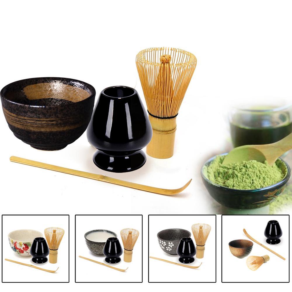 4-piece Traditional Matcha Tea Set - Premium Tea Set - Just €74.95! Shop now at San Rocco Italia