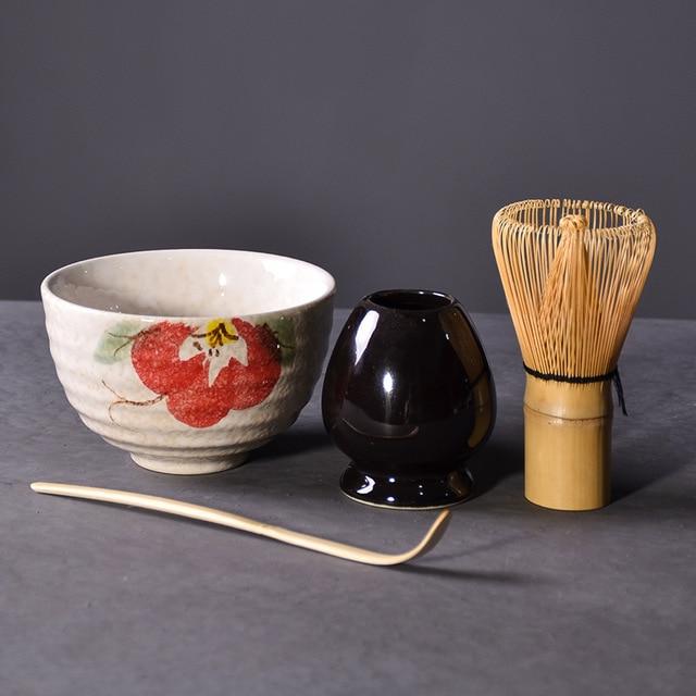 4-piece Traditional Matcha Tea Set - Premium Tea Set - Just €74.95! Shop now at San Rocco Italia