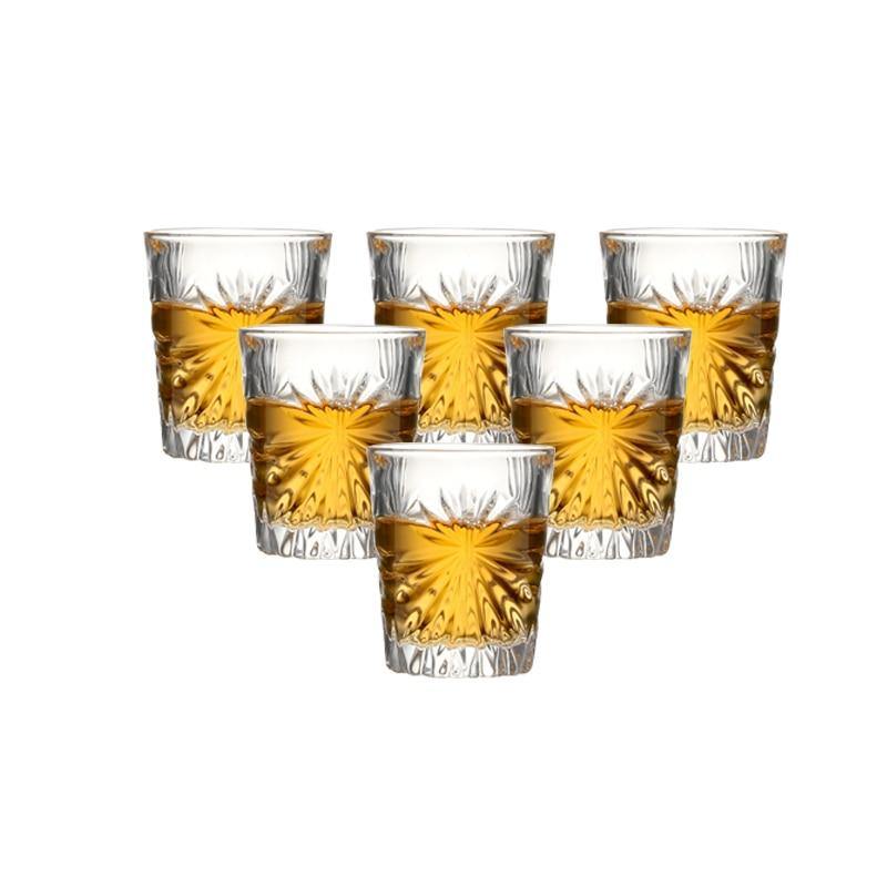 Set of 6 Heavy Bottom Shot Glasses - 55 ml - Premium drinkware - Just €29.95! Shop now at San Rocco Italia