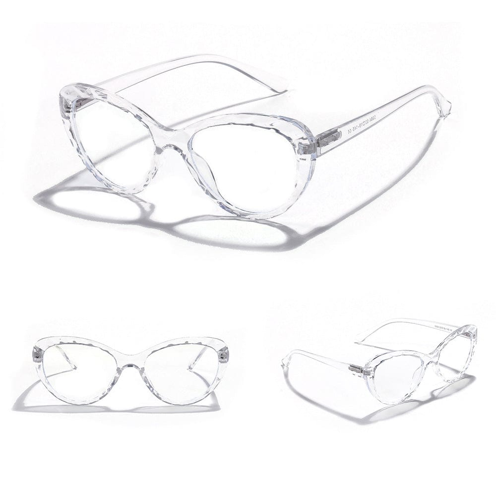 Cat Eye Blue Light Glasses With Case - San Rocco Italia