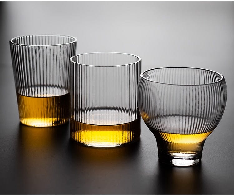 Ribbed Glasses - Premium Glasses - Just €31.95! Shop now at San Rocco Italia