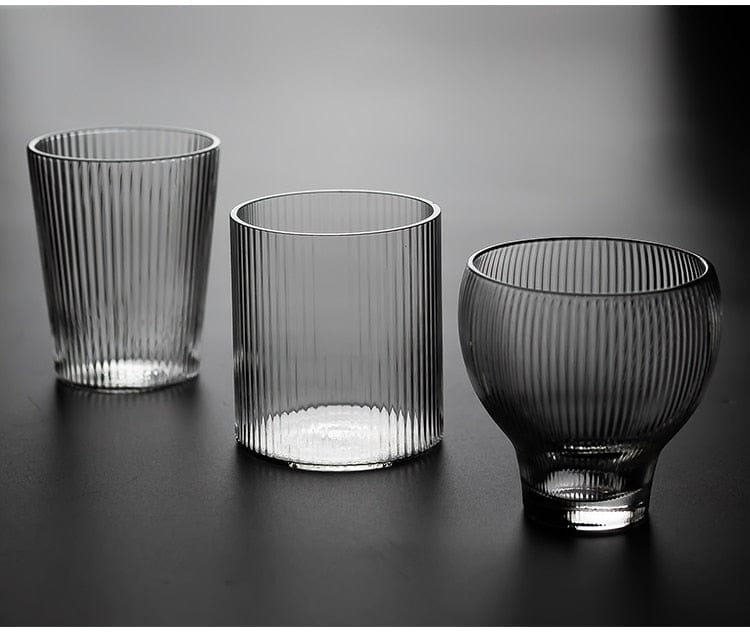 Ribbed Glasses - Premium Glasses - Just €31.95! Shop now at San Rocco Italia