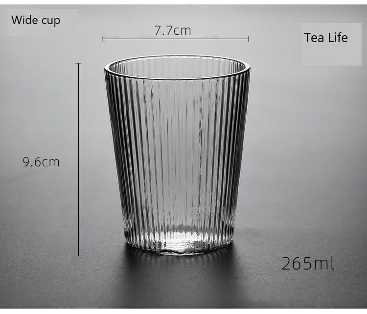 Ribbed Glasses - Premium Glasses - Just €31.95! Shop now at San Rocco Italia