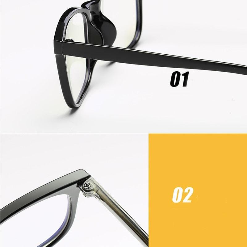Round Blue Light Blocking Glasses - Unisex - Premium Glasses - Just €18.95! Shop now at San Rocco Italia