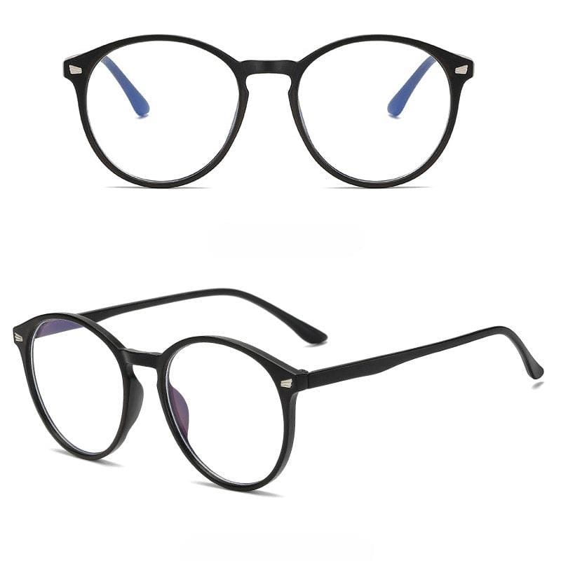 Round Blue Light Blocking Glasses - Unisex - Premium Glasses - Just €18.95! Shop now at San Rocco Italia
