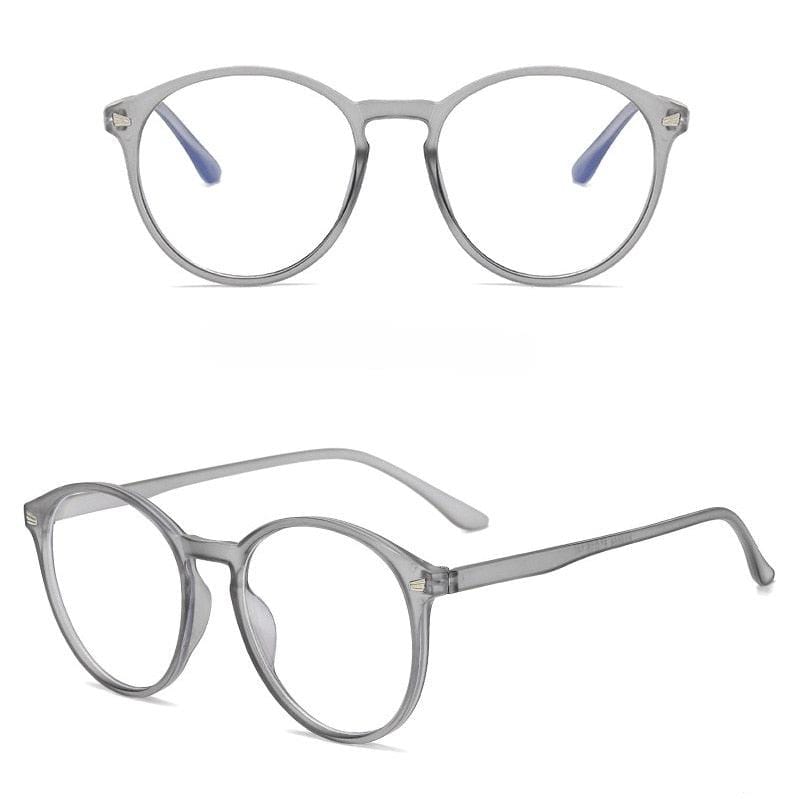 Round Blue Light Blocking Glasses - Unisex - Premium Glasses - Just €18.95! Shop now at San Rocco Italia
