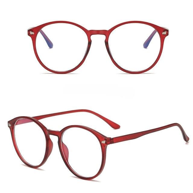 Round Blue Light Blocking Glasses - Unisex - Premium Glasses - Just €18.95! Shop now at San Rocco Italia