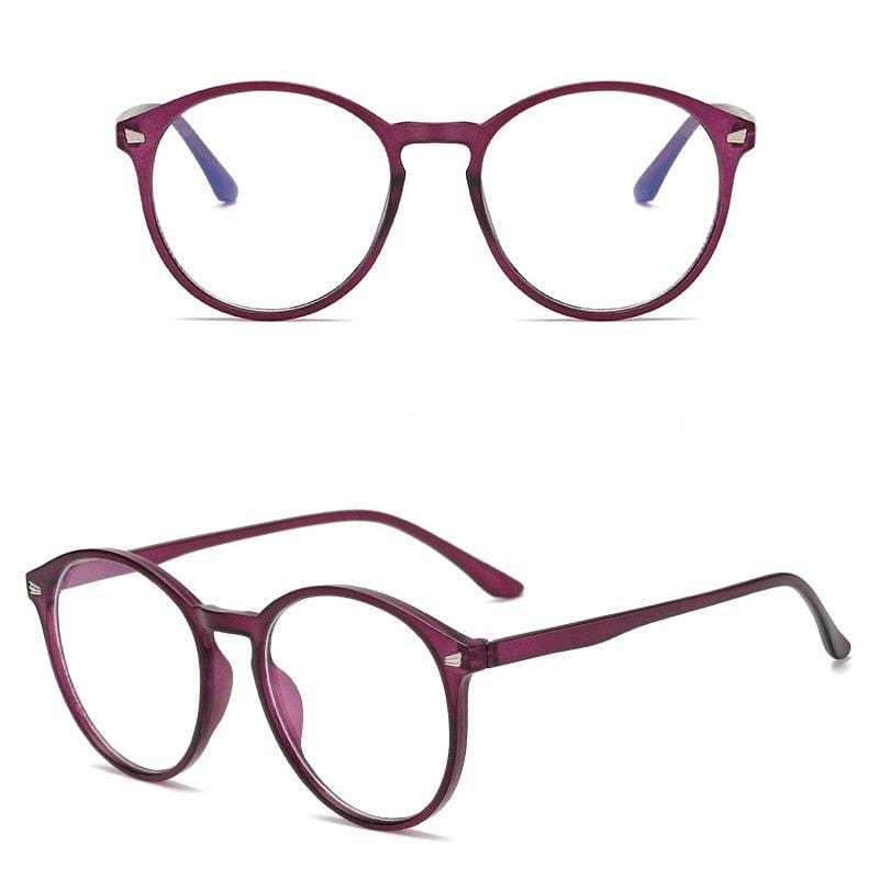 Round Blue Light Blocking Glasses - Unisex - Premium Glasses - Just €18.95! Shop now at San Rocco Italia