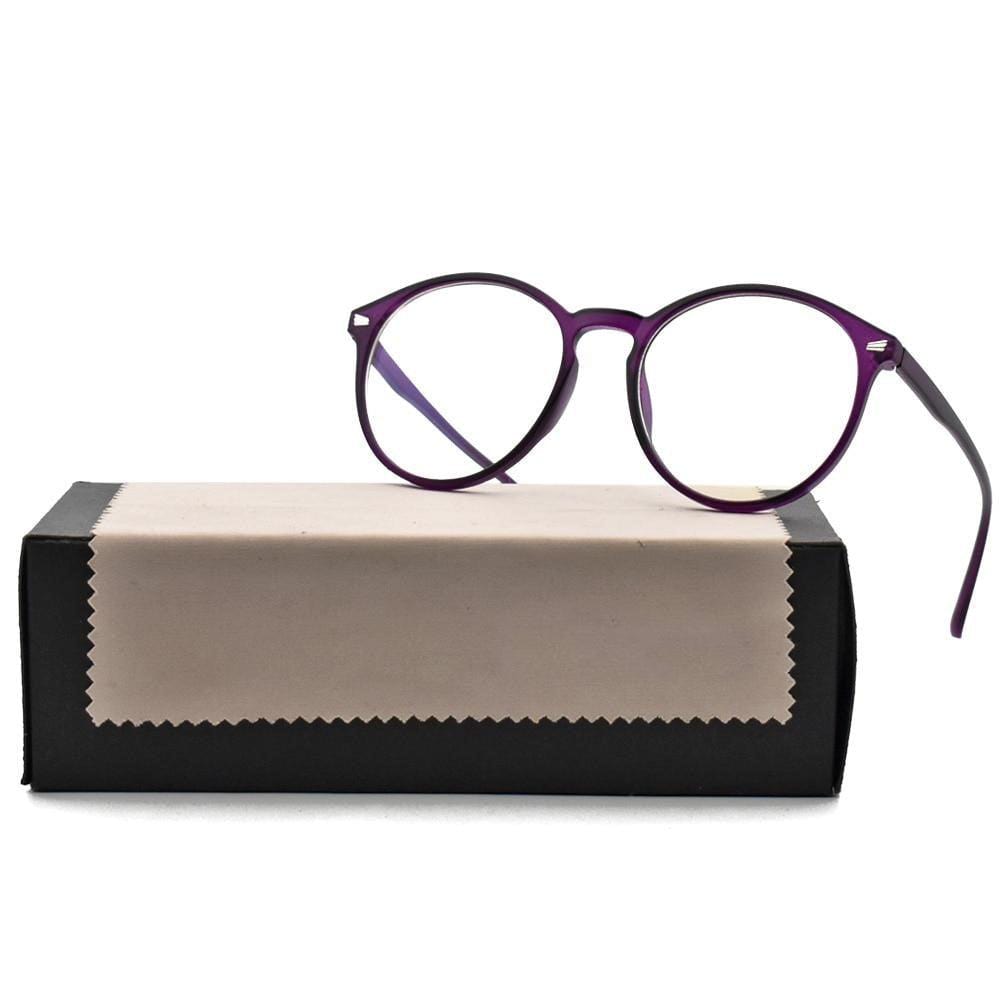 Round Blue Light Blocking Glasses - Unisex - Premium Glasses - Just €18.95! Shop now at San Rocco Italia