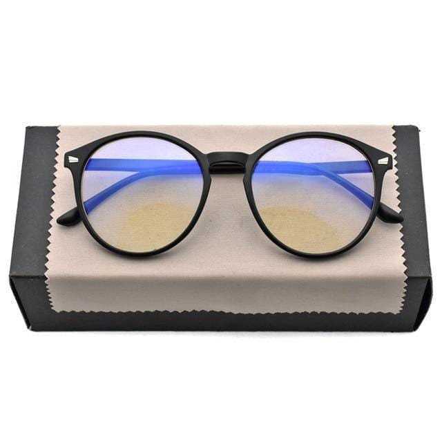 Round Blue Light Blocking Glasses - Unisex - Premium Glasses - Just €18.95! Shop now at San Rocco Italia