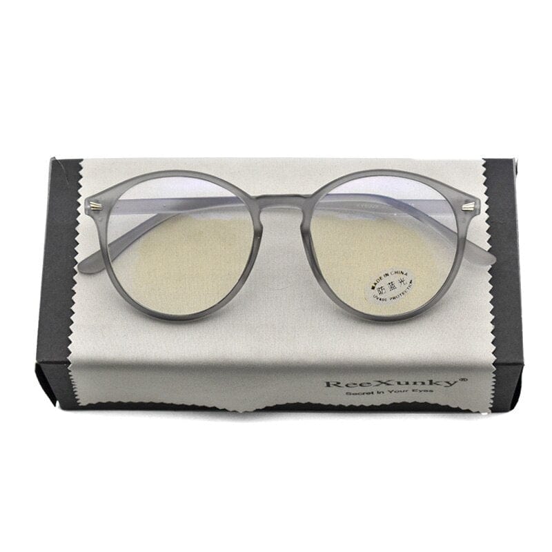 Round Blue Light Blocking Glasses - Unisex - Premium Glasses - Just €18.95! Shop now at San Rocco Italia