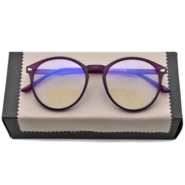 Round Blue Light Blocking Glasses - Unisex - Premium Glasses - Just €18.95! Shop now at San Rocco Italia