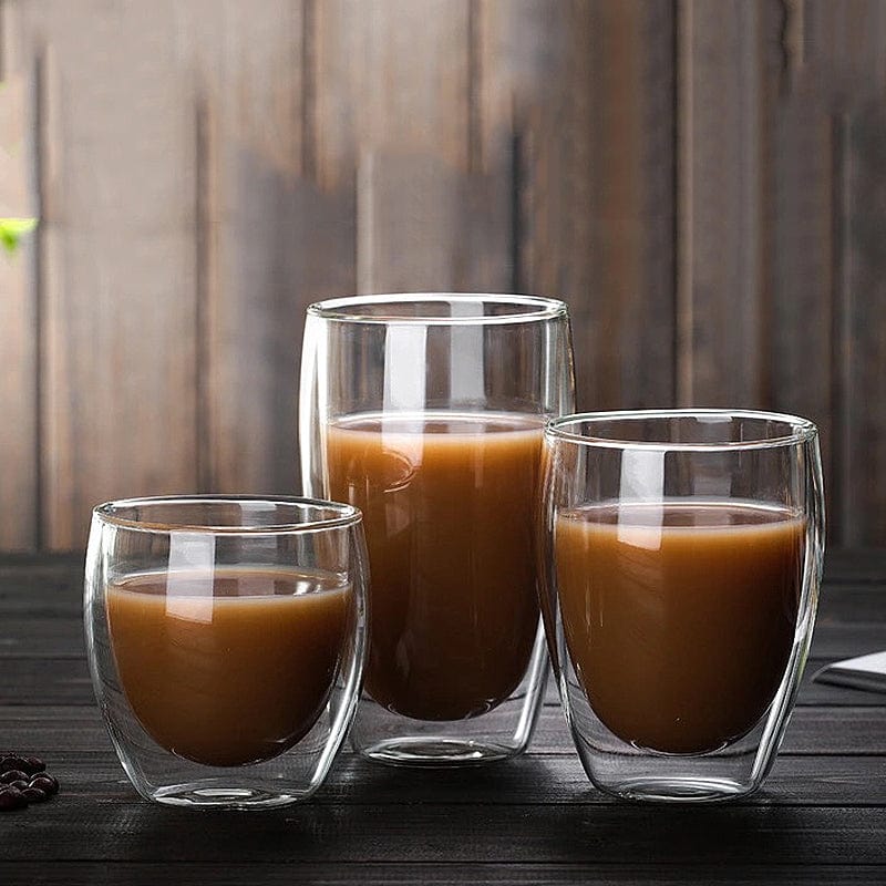 Double Walled Glasses | 80/150/250/350/450 ml - Glassware - San Rocco Italia