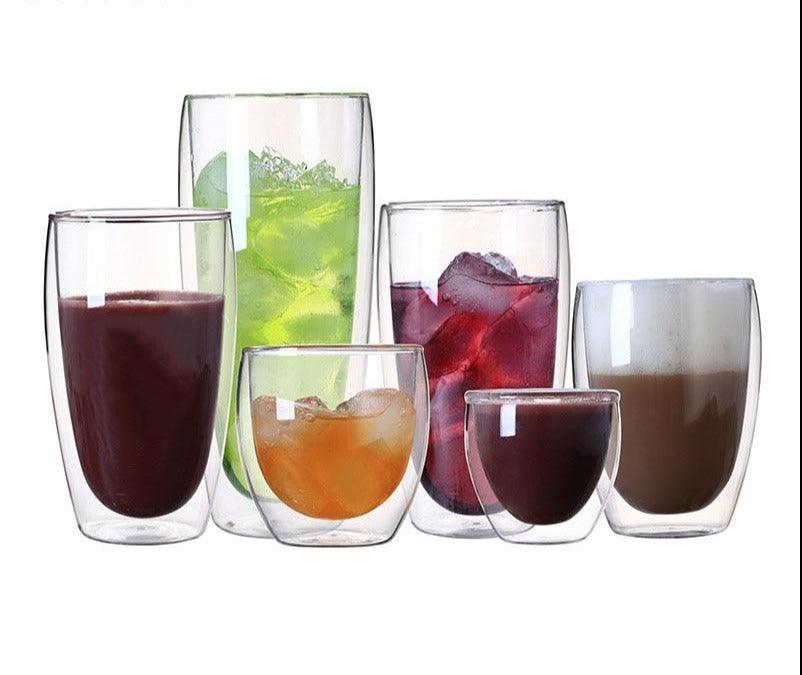 Double Walled Glasses | 80/150/250/350/450 ml - Premium Glassware - Just €8.95! Shop now at San Rocco Italia