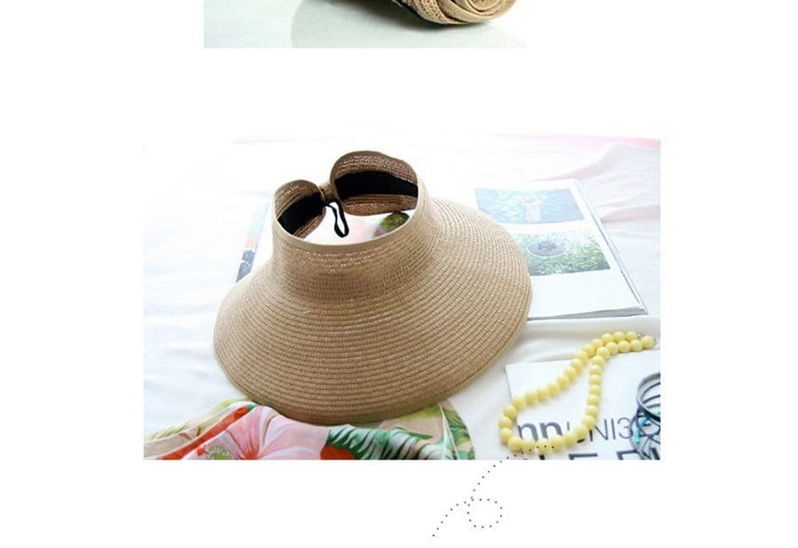 Roll-Up Straw Sun Hat- OUTLET - Premium Hat - Just €14.95! Shop now at San Rocco Italia