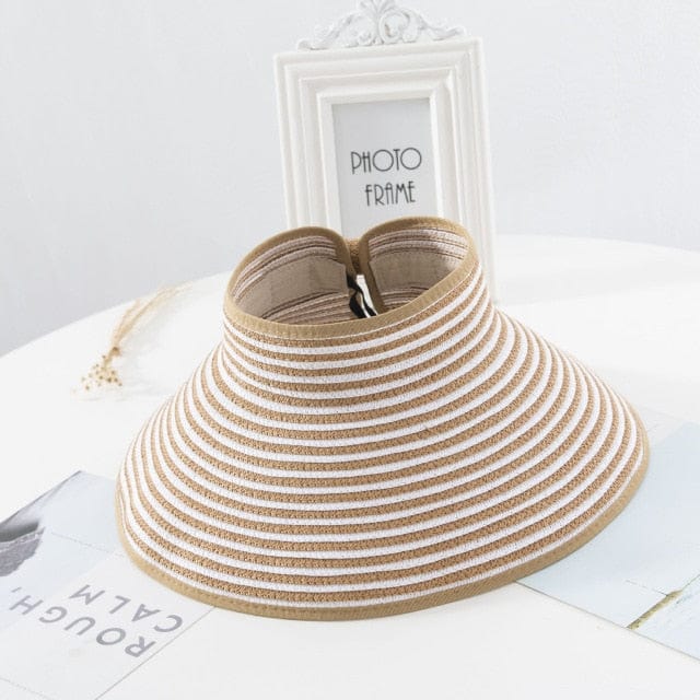 Roll-Up Straw Sun Hat- OUTLET - Premium Hat - Just €14.95! Shop now at San Rocco Italia