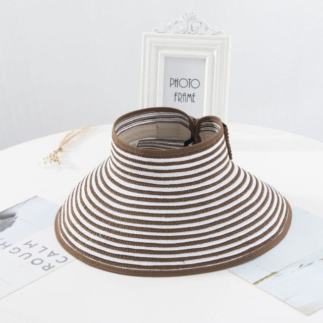 Roll-Up Straw Sun Hat- OUTLET - Premium Hat - Just €14.95! Shop now at San Rocco Italia