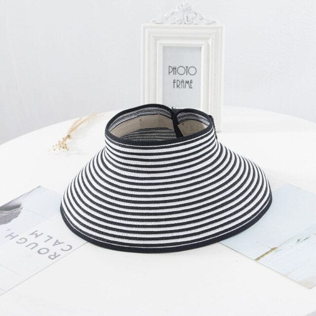 Roll-Up Straw Sun Hat- OUTLET - Premium Hat - Just €14.95! Shop now at San Rocco Italia