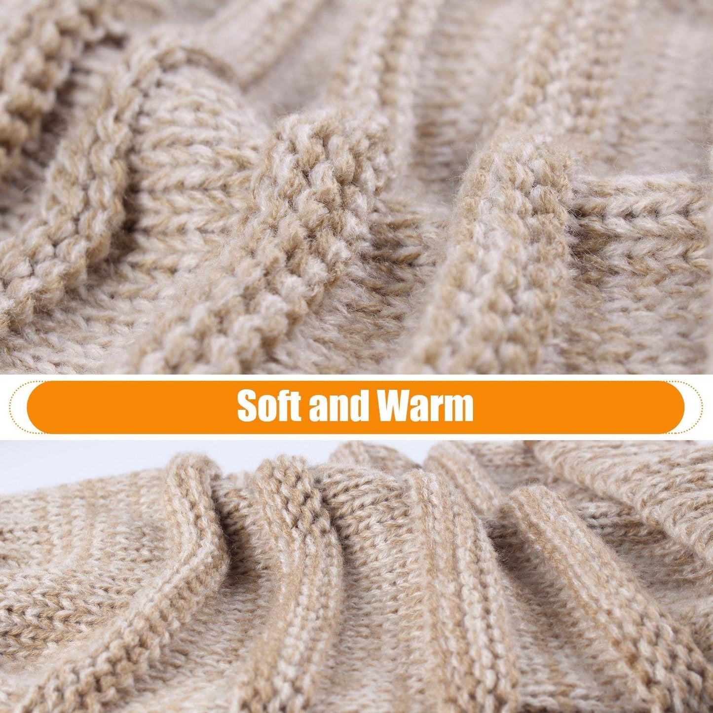 Winter Knitted Slouchy Beanie Hat - Premium Hat - Just €23.95! Shop now at San Rocco Italia