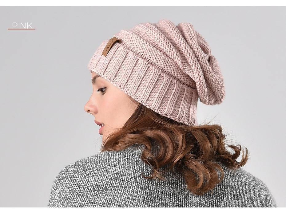 Winter Knitted Slouchy Beanie Hat - Premium Hat - Just €23.95! Shop now at San Rocco Italia