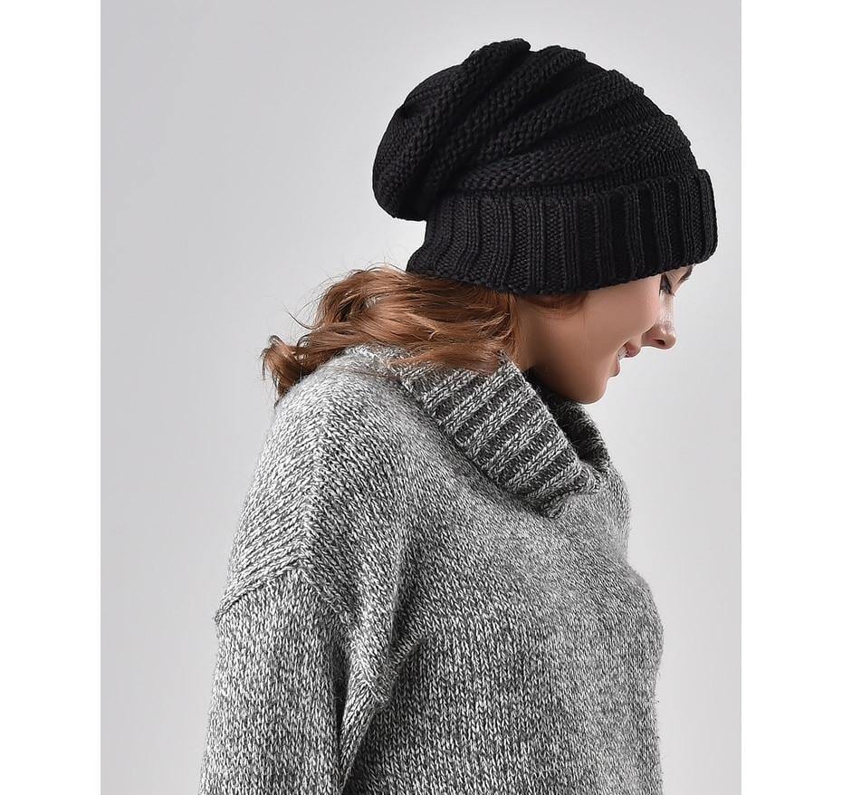 Winter Knitted Slouchy Beanie Hat - Premium Hat - Just €23.95! Shop now at San Rocco Italia