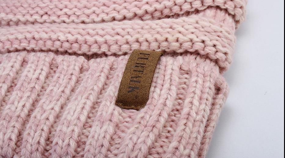 Winter Knitted Slouchy Beanie Hat - Premium Hat - Just €23.95! Shop now at San Rocco Italia