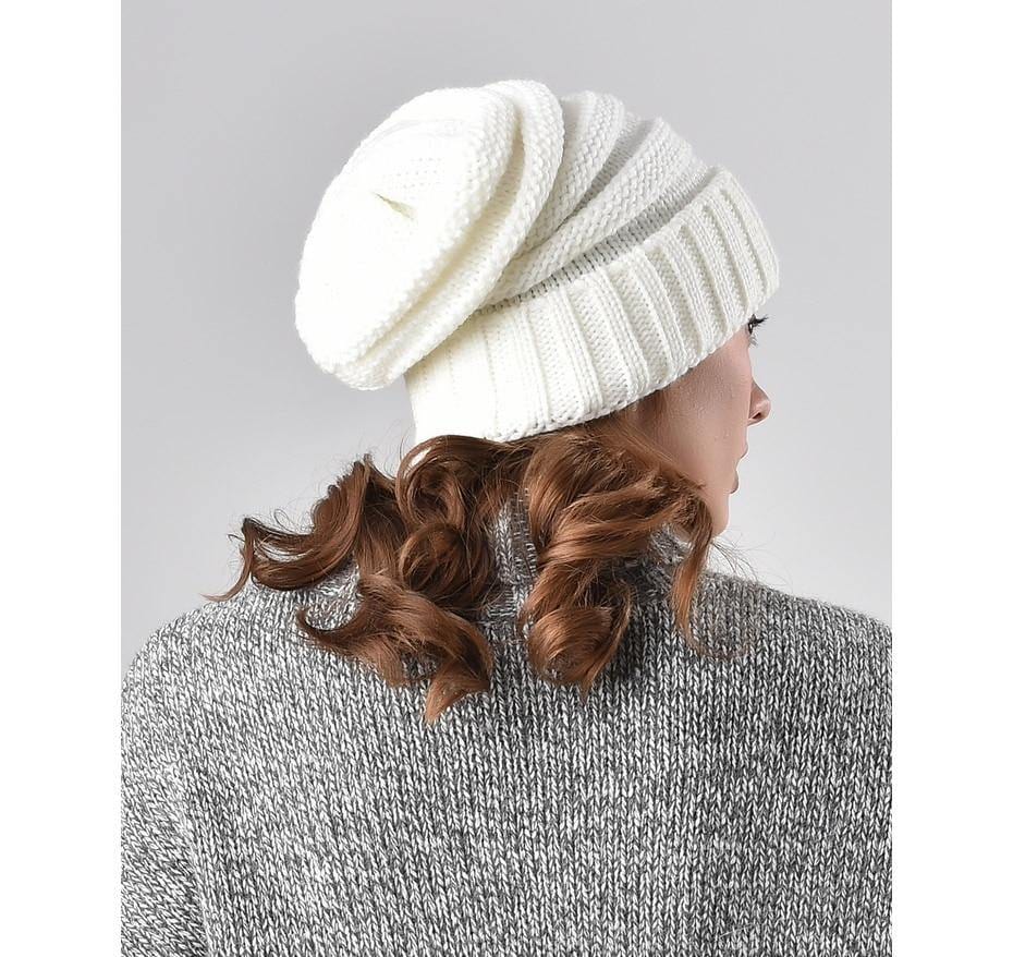 Winter Knitted Slouchy Beanie Hat - Premium Hat - Just €23.95! Shop now at San Rocco Italia