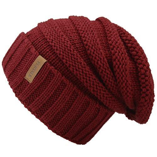 Winter Knitted Slouchy Beanie Hat - Premium Hat - Just €23.95! Shop now at San Rocco Italia