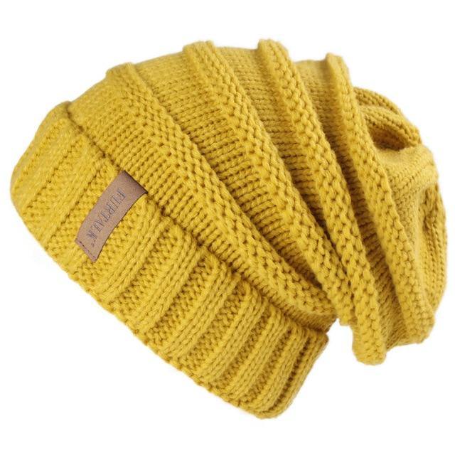 Winter Knitted Slouchy Beanie Hat - Premium Hat - Just €23.95! Shop now at San Rocco Italia