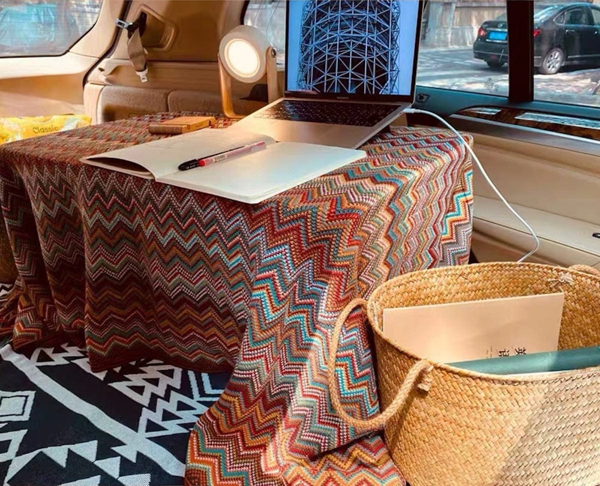 Soft Zig Zag Throw Blanket with Tassels - Premium Home - Just €49.95! Shop now at San Rocco Italia
